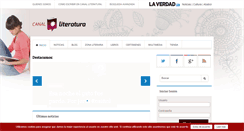Desktop Screenshot of canal-literatura.com